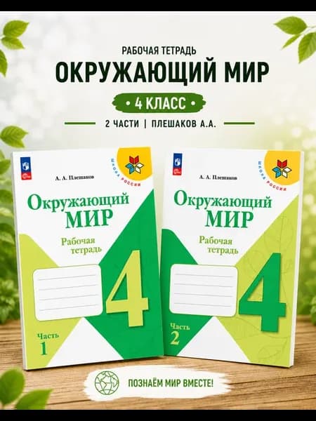 Окружающий мир 4 класс рабочая тетрадь Плешаков