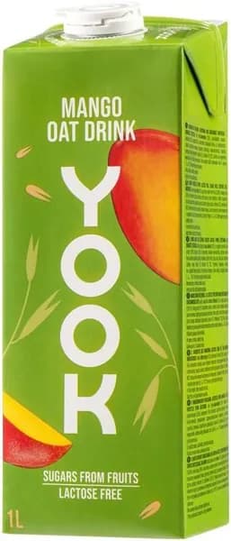 YOOK Овсяный напиток Манго 1л, Финляндия