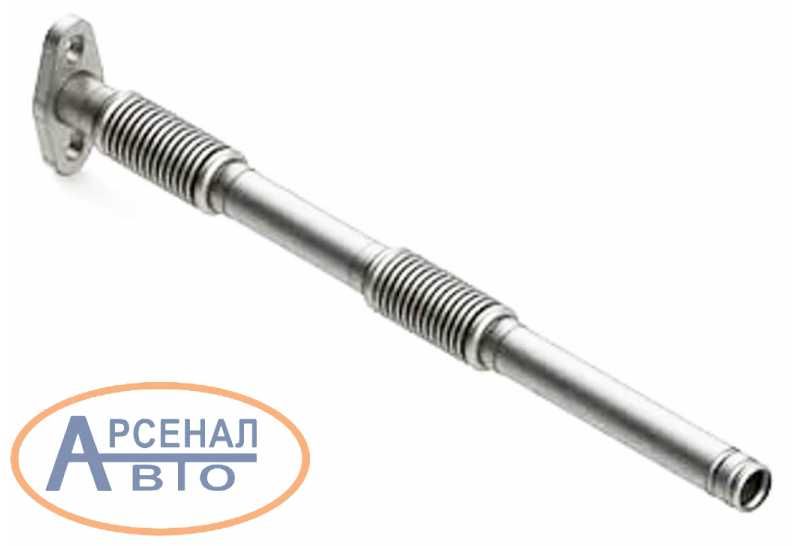 Трубка Камаз слива масла турбокомпрессора левая кор, L 400мм тмк 45104-1118400