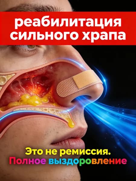 Пластырь от храпа китайский "Чудо-наклейка" для мужчин Устраняет храп, облегчает носовое дыхание, обеспечивает спокойный сон