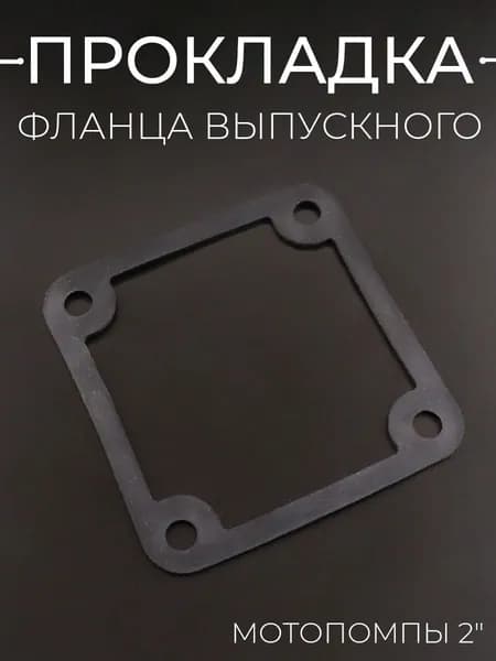 Прокладка фланца выпускного мотопомпы 2"