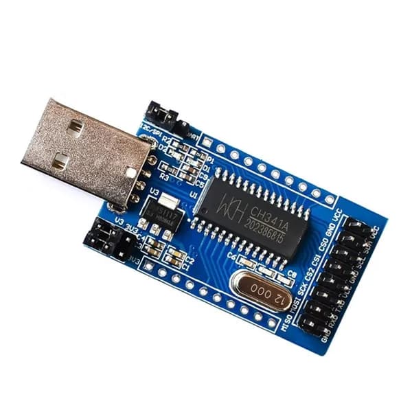 (1 шт.) CH341A USB к интерфейсу UART IIC SPI
