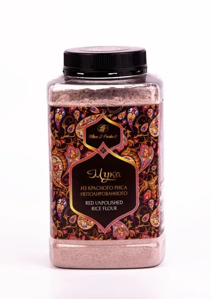 Мука из красного риса Неполированного, 600 г / Marc Ji Products