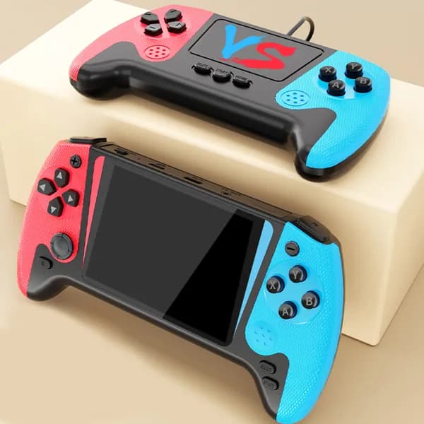 Портативная игровая консоль с экраном 3,5 дюйма и 500 встроенными классическими играми