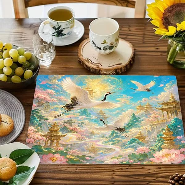 Салфетка сервировочная Искусственные материалы 32x42см, 1шт.