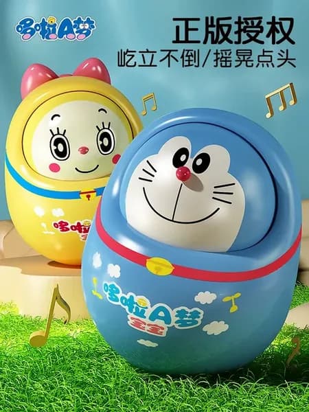 Дораэмон игрушка-неваляшка для младенца