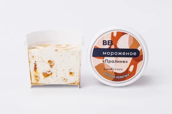 Мороженое сливочное "Пралине", 75 г