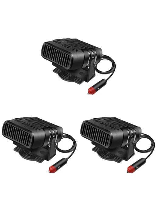 Портативный обогреватель- вентилятор для авто 12V