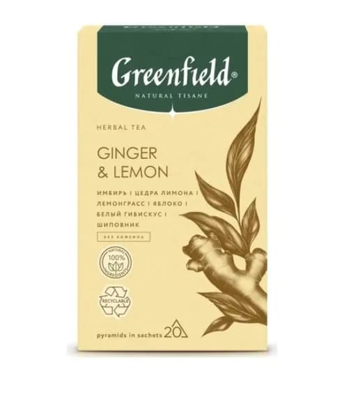 Greenfield Чай Greenfield Natural Tisane Джинджер 20шт, 36г