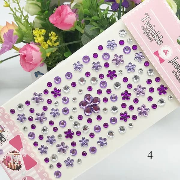 Акриловые стразы для лица, декоративные наклейки для DIY 4