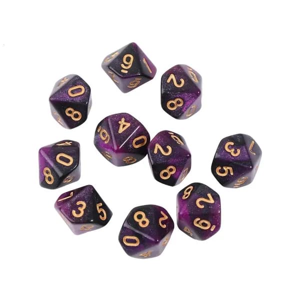 Кубики D10 для настольных игр, - 7