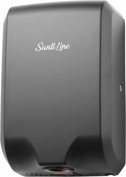 Сушилка для рук SantiLine SL-8008 цвет Черный матовый