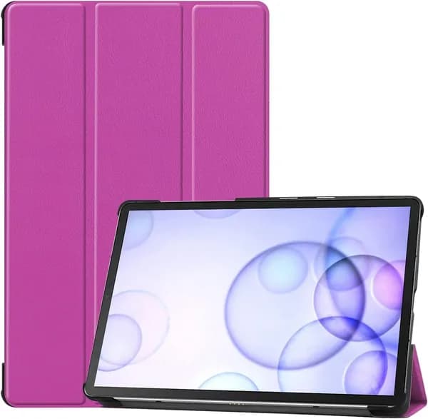 Чехол на Samsung Galaxy Tab S6 10.5 SM-T860, умный с магнитом, фиолетовый