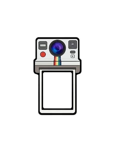 Наклейка на холодильник с фоторамкой