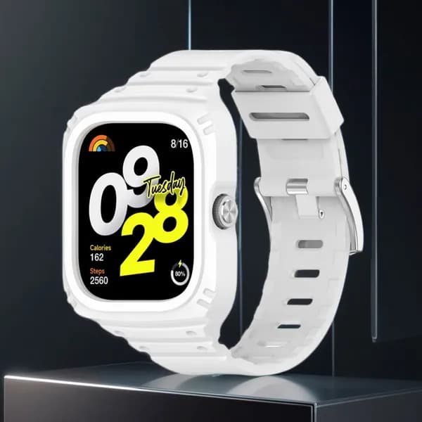 Силиконовый ремешок для Redmi Watch 4, белый