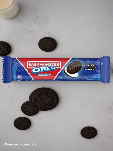 Печенье Орео Оринальный Oreo Original, 110.4 гр. (Индонезия)(Срок до 18.08.26г.)
