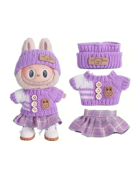 Детские игрушки, одежда для кукол, 17 см лабубу (labubu)