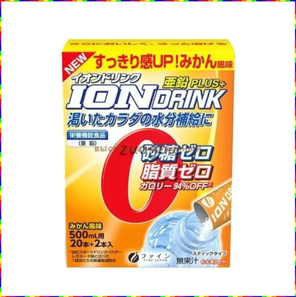 Изотоник Fine Japan с калием, кальцием и магнием, 22 стика, без сахара