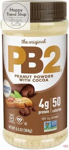 PB2 Foods, PB2, Сухая арахисовая паста с какао, 184 г