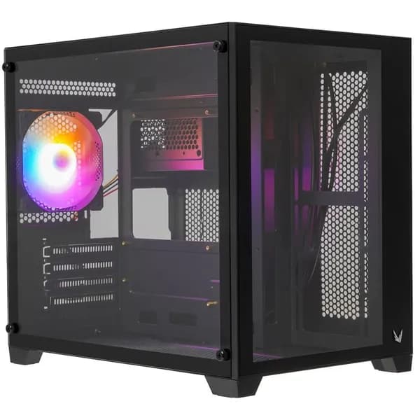 FORMULA Компьютерный корпус Crystal Z5 Black, черный (4711401661450)