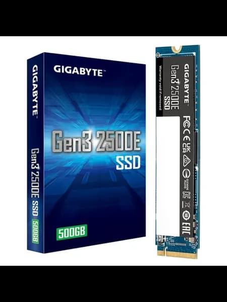 Накопитель ssd m.2 2280 500gb gen3 2500e, pcie 3.0x4