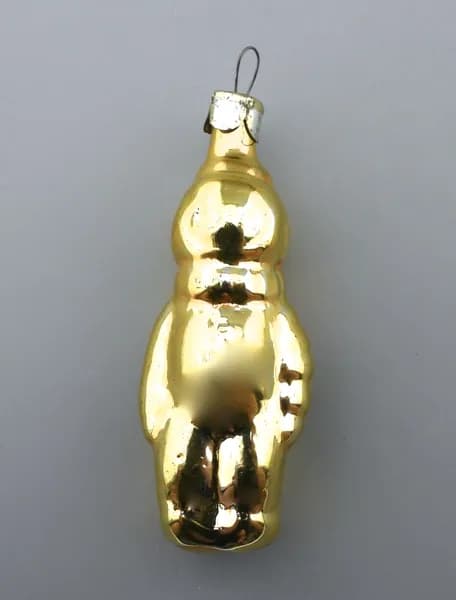 Елочная игрушка КОСМОНАВТ стекло 1960-е гг