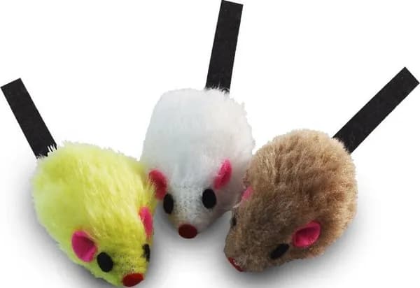 Набор игрушек Triol XW7012 для кошек (3 мышки)