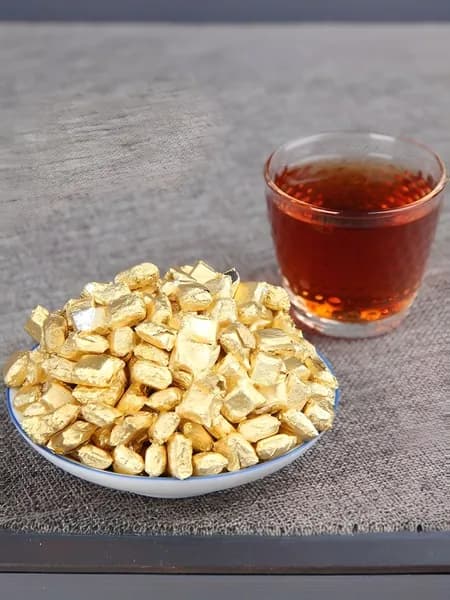 Чёрный чай,Смола (Шу) Пуэра, (Ча Гао), Чайная паста, (Chao Gao, Puer), легкий вкус