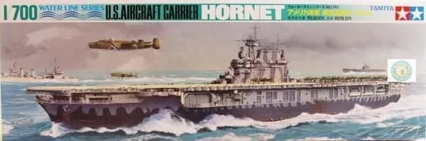 Tamiya 77510 1/700 U.S Navy USS Hornet CV-8 сборная модель авианосец