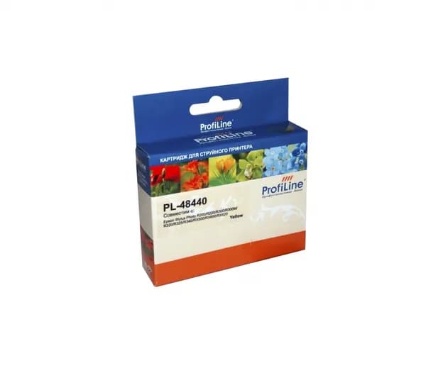Струйный картридж ProfiLine T0484 для принтеров Epson Stylus Photo R200, R220, R300 13 мл желтый