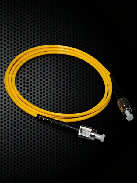 Патчкорд оптический FOXNET simplex FC-FC, UPC/UPC, SM, 3м