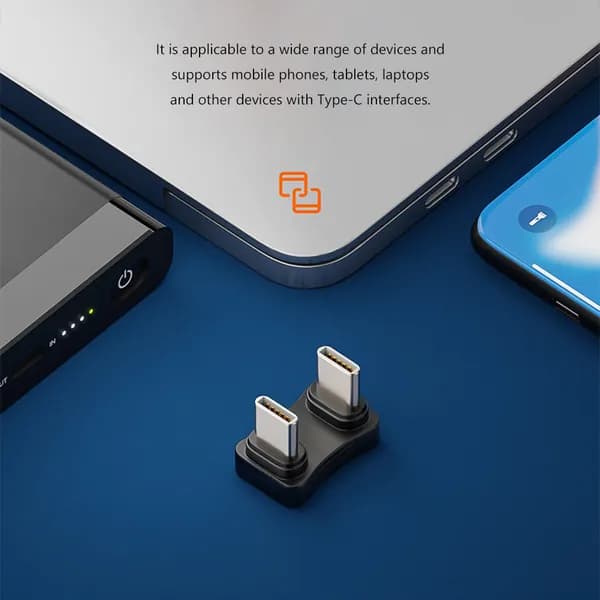 OTG-переходник USB-C USB-C, быстрая зарядка PD 65 Вт, передача данных до 480 Мбит/с