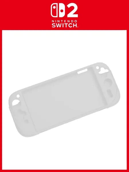Силиконовый чехол DOBE для игровой приставки Nintendo Switch 2 (TNS-3158/White), Белый