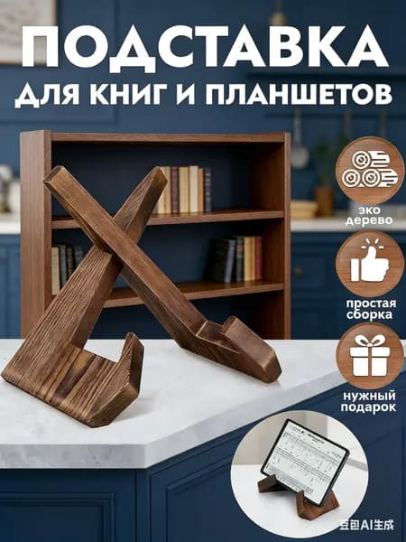 Подставка для книг / Держатель для планшета / Подставка для икон