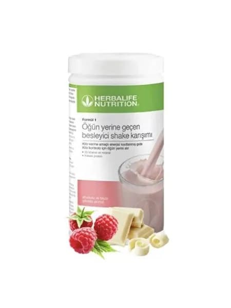Herbalife Nutrition Гербалайф Протеиновый коктейль Формула 1 малина
