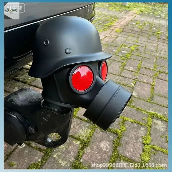 Украшение крюка прицепа/колпачок на фаркоп,Это удлиненный нос с ромбовидной текстурой