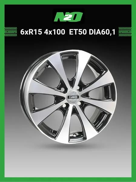 NEO N546 Колесный диск Литой 15x6" PCD4х100 ET50 D60.1