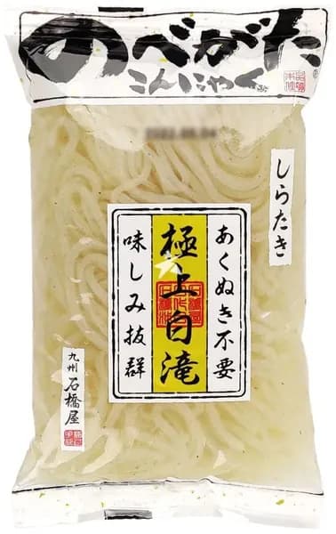 ISHIBASHIYA Лапша SHIRATAKI Ширатаки БЕЗ ГЛЮТЕНА японская из конняку низкокалорийная диетическая, 150 гр.