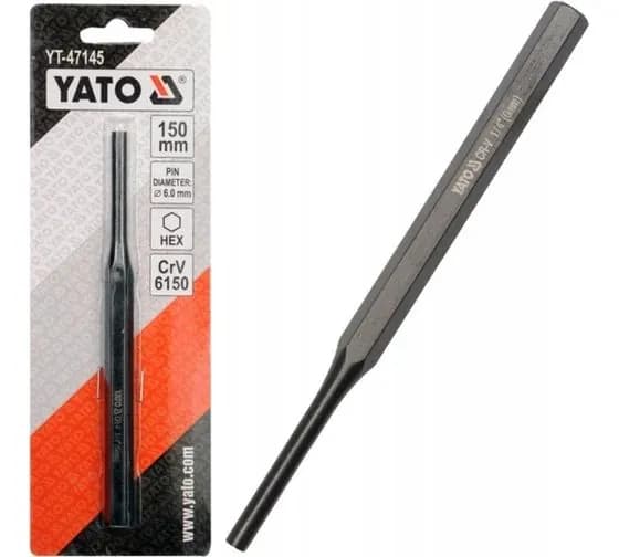 Выколотка YATO 6x150мм YT-47145
