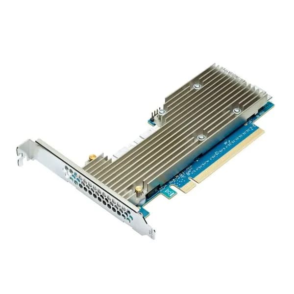 Контроллер/HBA-адаптер Broadcom LSI P411W-32P (05-50054-00) NVMe HBA Adapter, PCIe 4.0 x16 LP, 32port ( 4* int SFF8654), PEX88048,