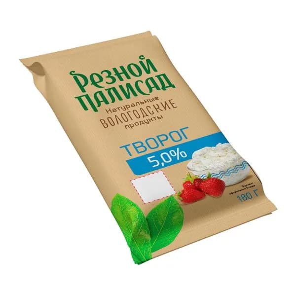 Творог Резной Палисад 5% 180г