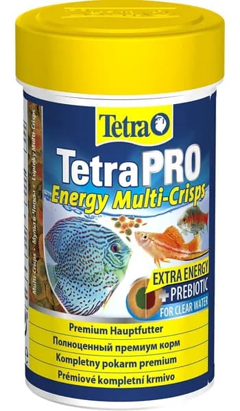 Чипсы TETRA PRO ENERGY корм для всех видов рыб для дополнительной энергии (100 мл)