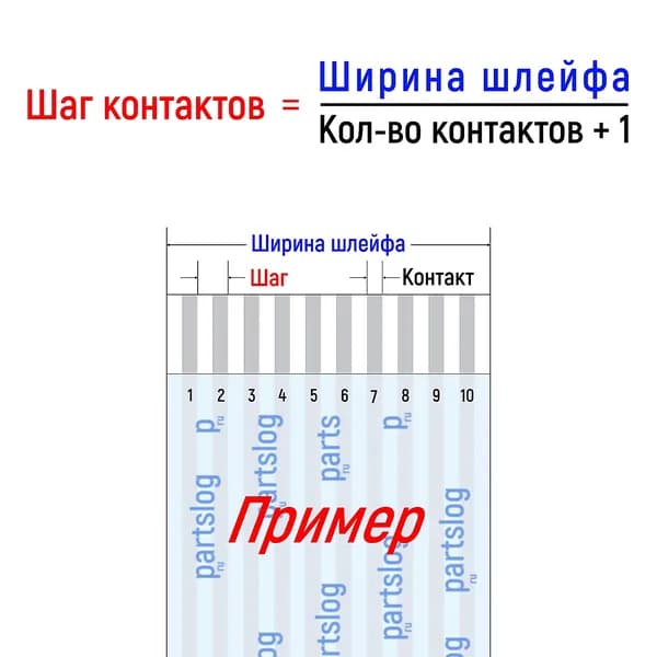 FFC Шлейф платы зарядки для геймпада Sony DualShock 4 PS4 14-pin Шаг 0.5mm Длина 10cm Прямой A-A