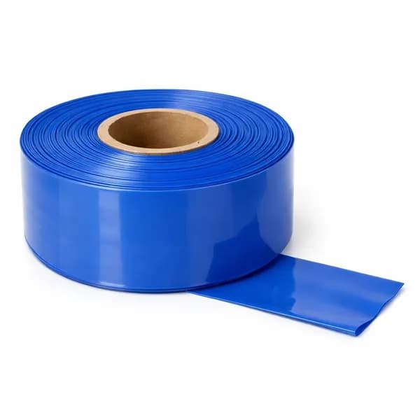 Термоусадочная трубка PVC 80мм, 1 метр, для аккумуляторов 18650 и 21700