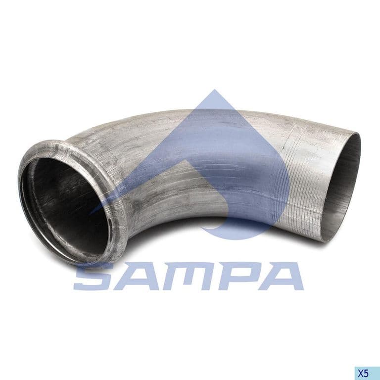 Труба промежуточная глушителя volvo fh sampa