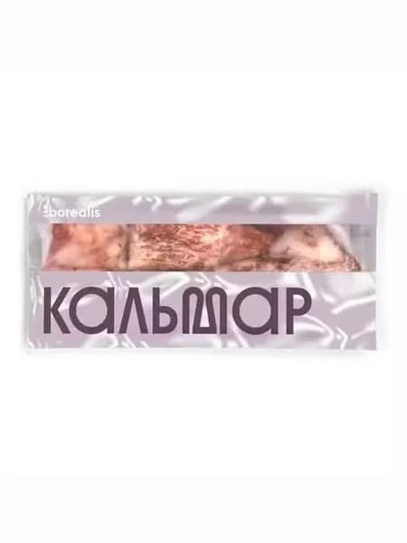 Кальмар Borealis неочищенный замороженный 650 г