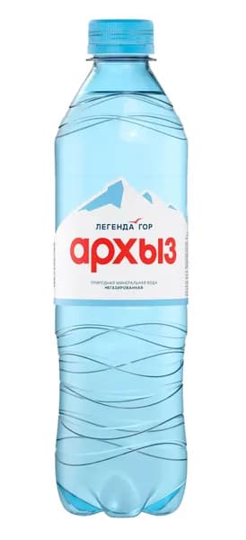 Вода "Легенда гор Архыз" 0,5л без газа (36 шт.)