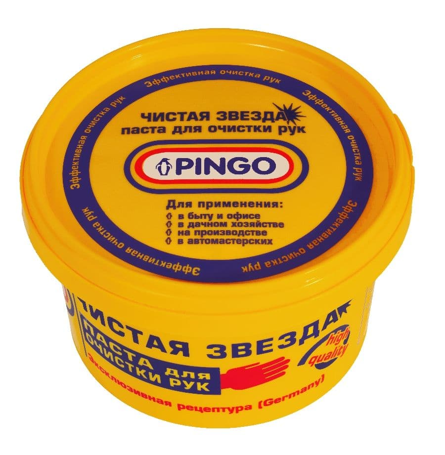 Паста очистки рук Чистая звезда , банка 650 мл 85010-1 Pingo