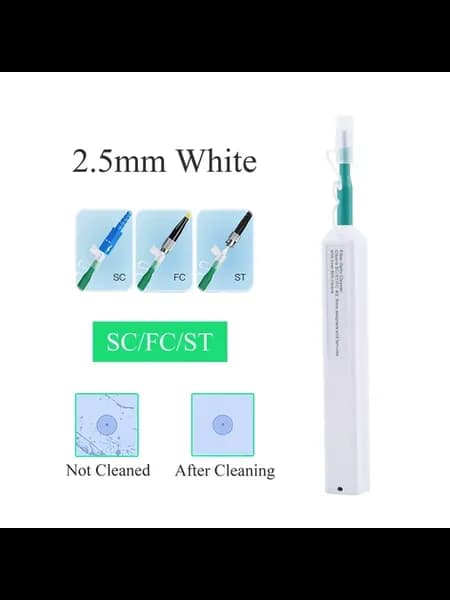 Очиститель оптоволокна 2.5mm White SC FC ST