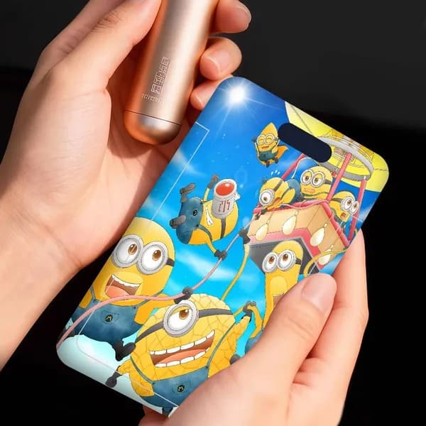 Cartoon Lovely Cute Minion Милый мультяшный миньон Бейдж для пропуска на ленте/держатель для карт/чехол для пропуска